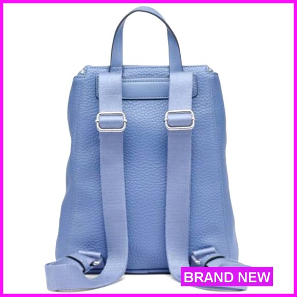 Vegan Leather Organizational Backpack with 6 Pockets for Work & Travel
